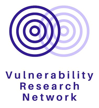 Logo of the Vulnerability Research Network, featuring overlapping circles and text.